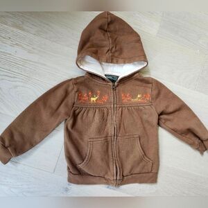 Roots Kids Full Zip Sweater 2T